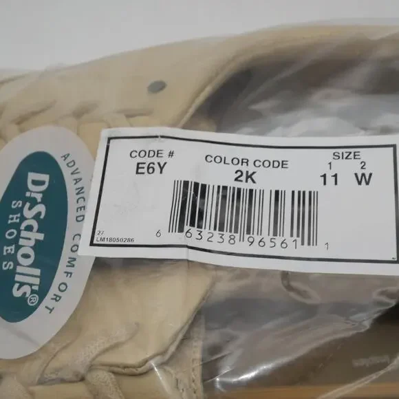 NEW Dr. Scholl's Lace Up Oxford Air Pillow Insole Leather Shoes Women's 11 Wide - Picture 7 of 7